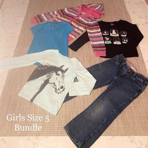 ✔️ SOLD 📬 VGUC Girls Size 5 Bundle